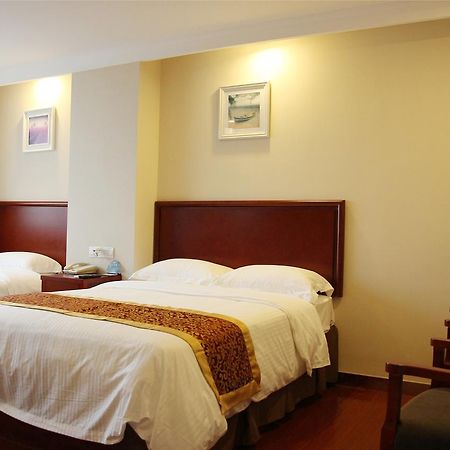 Greentree Inn Shanghai Minhang District Beiqiao Subway Station Express Hotel Exterior foto