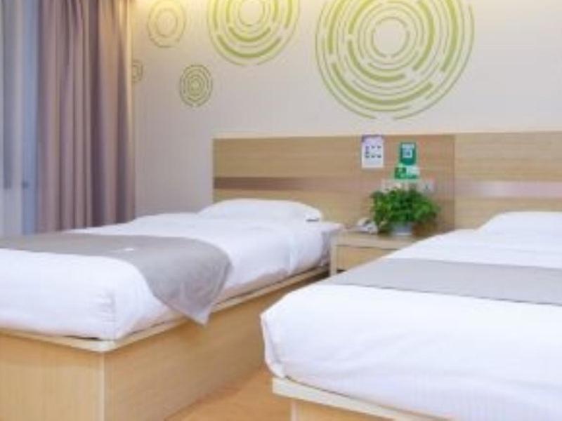 Greentree Inn Shanghai Minhang District Beiqiao Subway Station Express Hotel Exterior foto