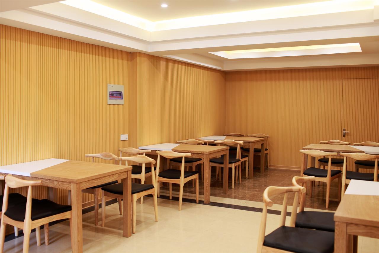 Greentree Inn Shanghai Minhang District Beiqiao Subway Station Express Hotel Exterior foto