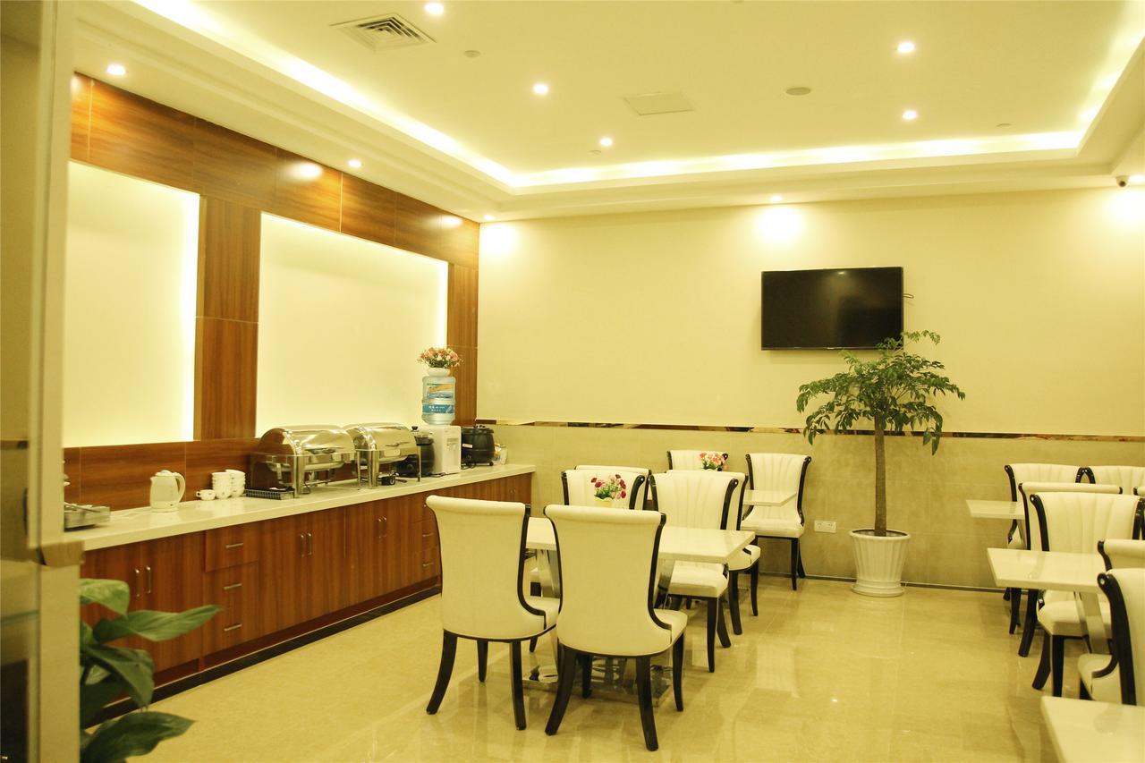 Greentree Inn Shanghai Minhang District Beiqiao Subway Station Express Hotel Exterior foto